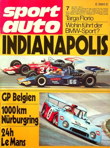 Sport Auto 07/1972 Sport Auto 07/1972